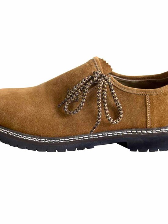 Authentic Men’s German Shoes Golden Brown Lederhosen Footwear Size 45 main image 9